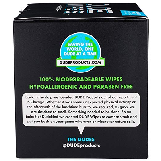 Wet Wipes for Dudes