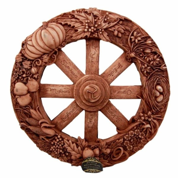 Wheel of The Year Wall Plaque