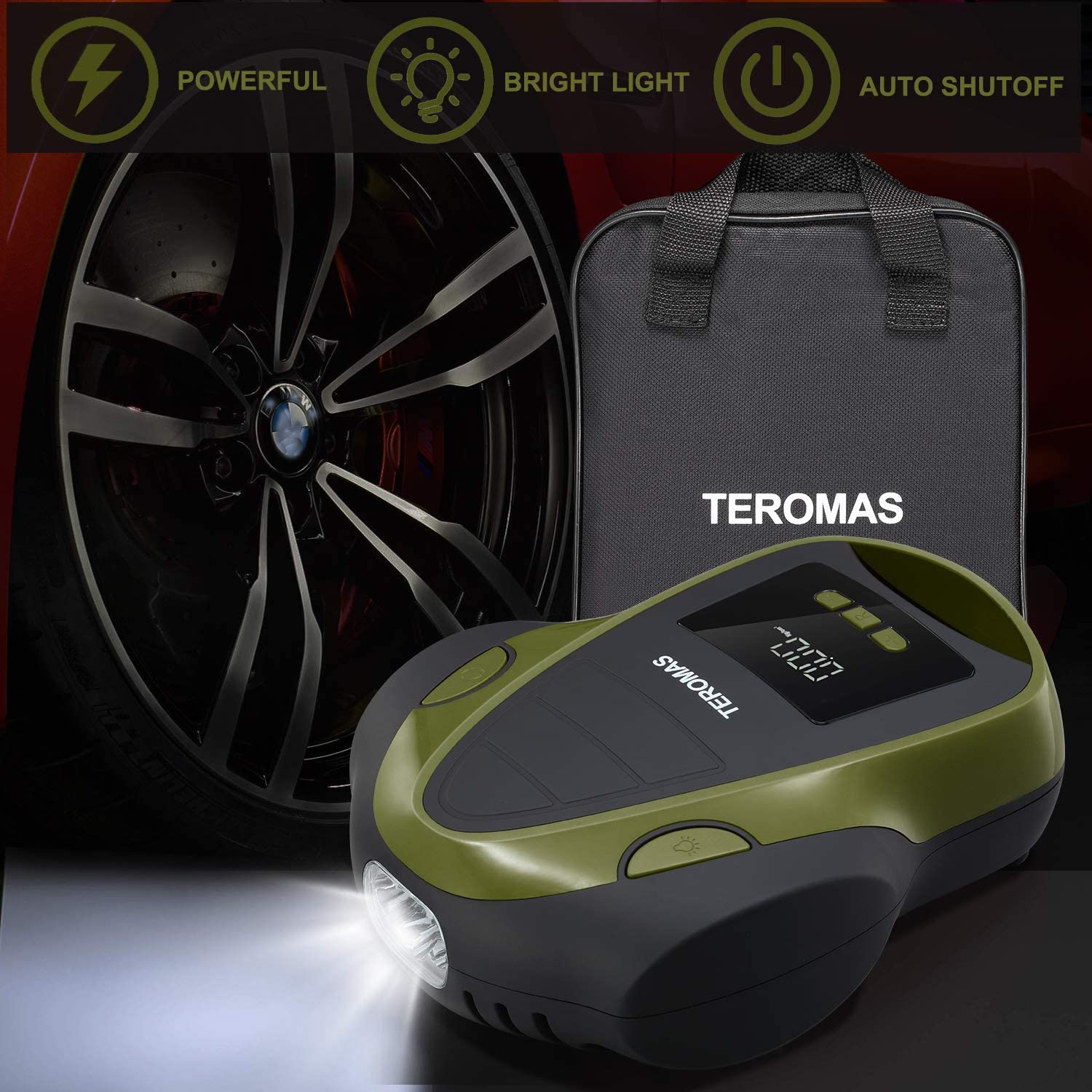 Wheel & Tire Air Compressor & Inflator