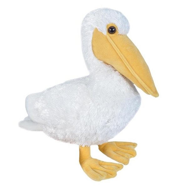 White Pelican Stuffed Animal - 12"