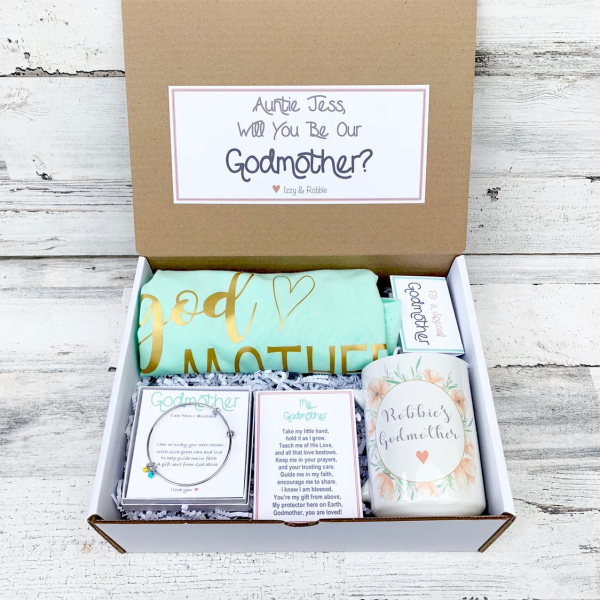 Will you be My Godmother Gift Box