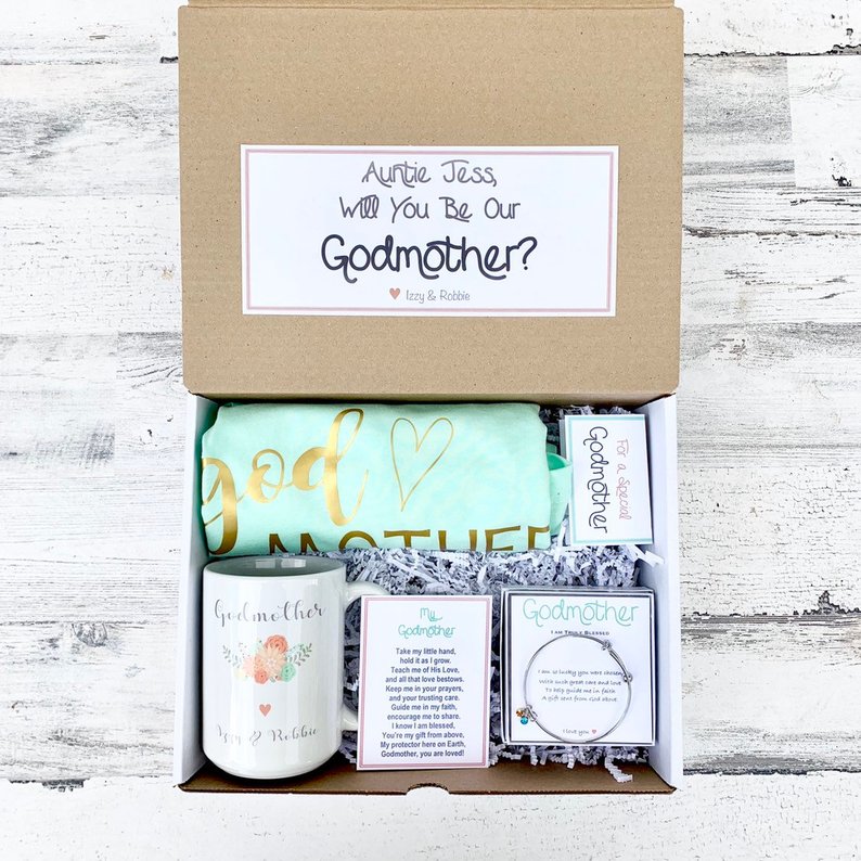 Will you be My Godmother Gift Box