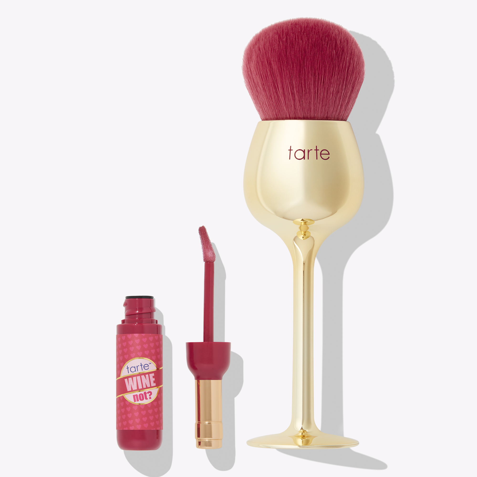 Wine Not Lip Gloss & Brush Set