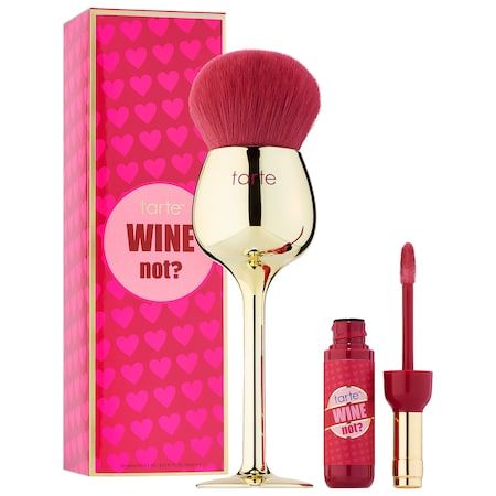 Wine Not Lip Gloss & Brush Set