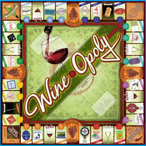 Wine-Opoly Board Game