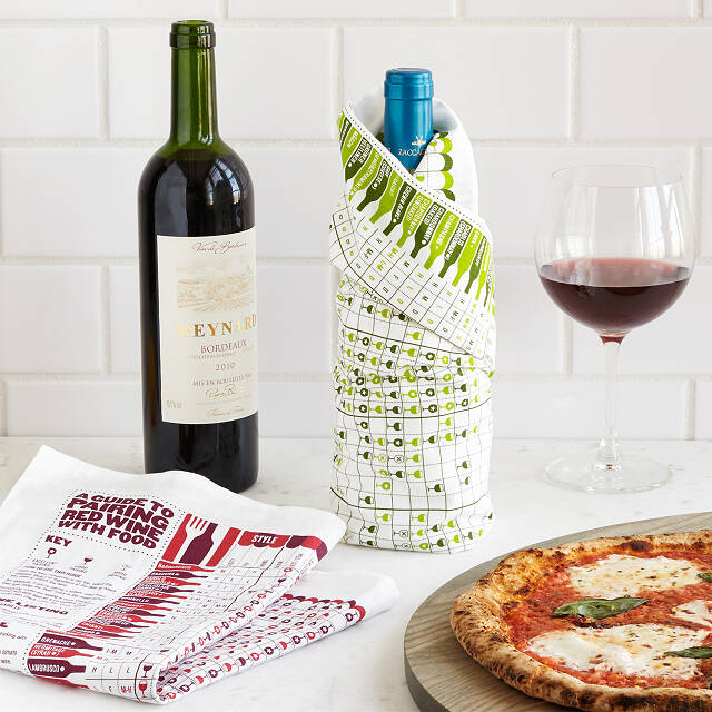 Wine Pairing Towel Set