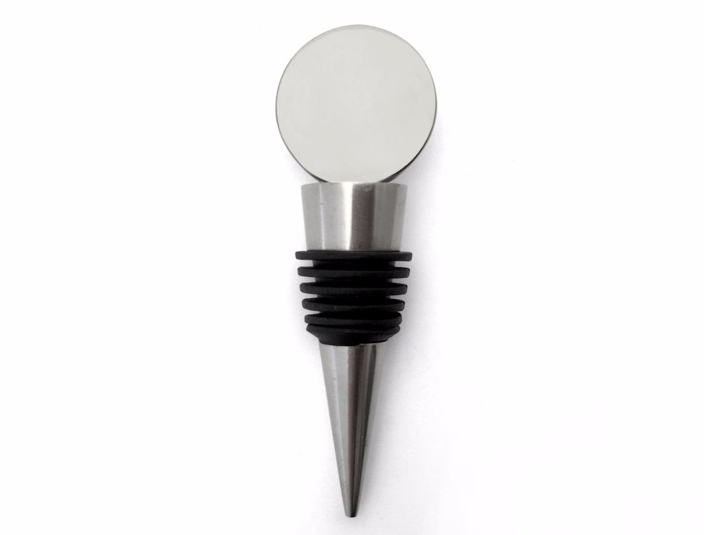 Wine Stopper - Words on Cotton