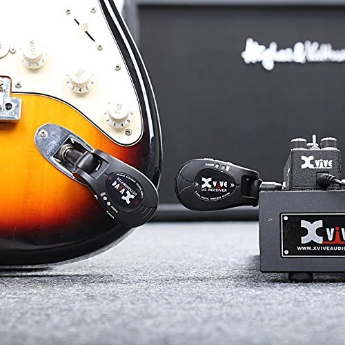 Wireless Guitar System - Digital Guitar Transmitter Receiver