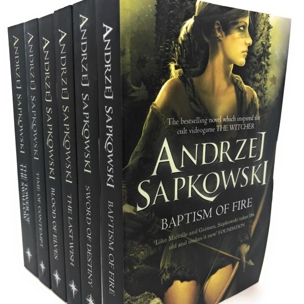 Witcher Series 6 Books Set Collection
