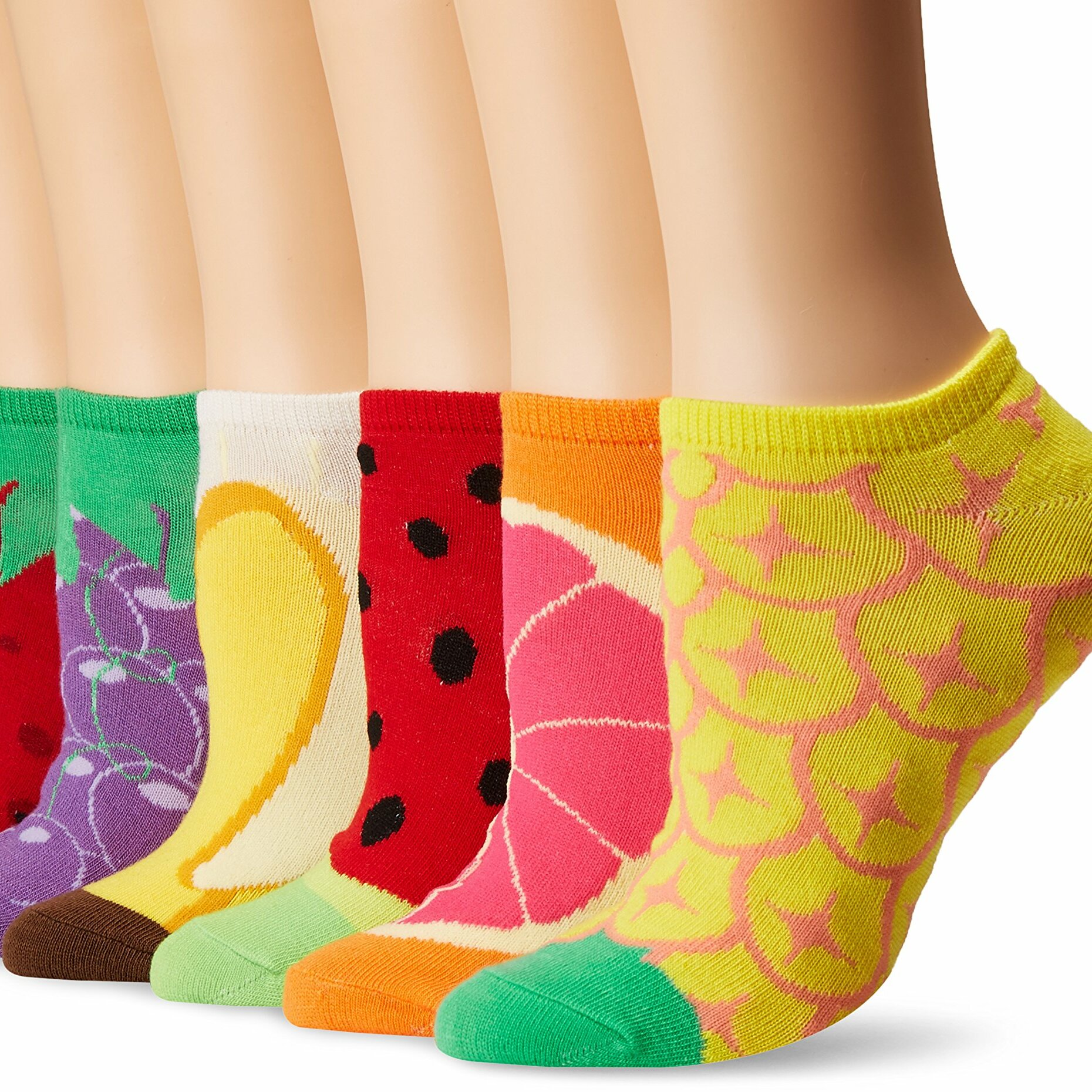 Women's Fruit Themed Low Cut Socks