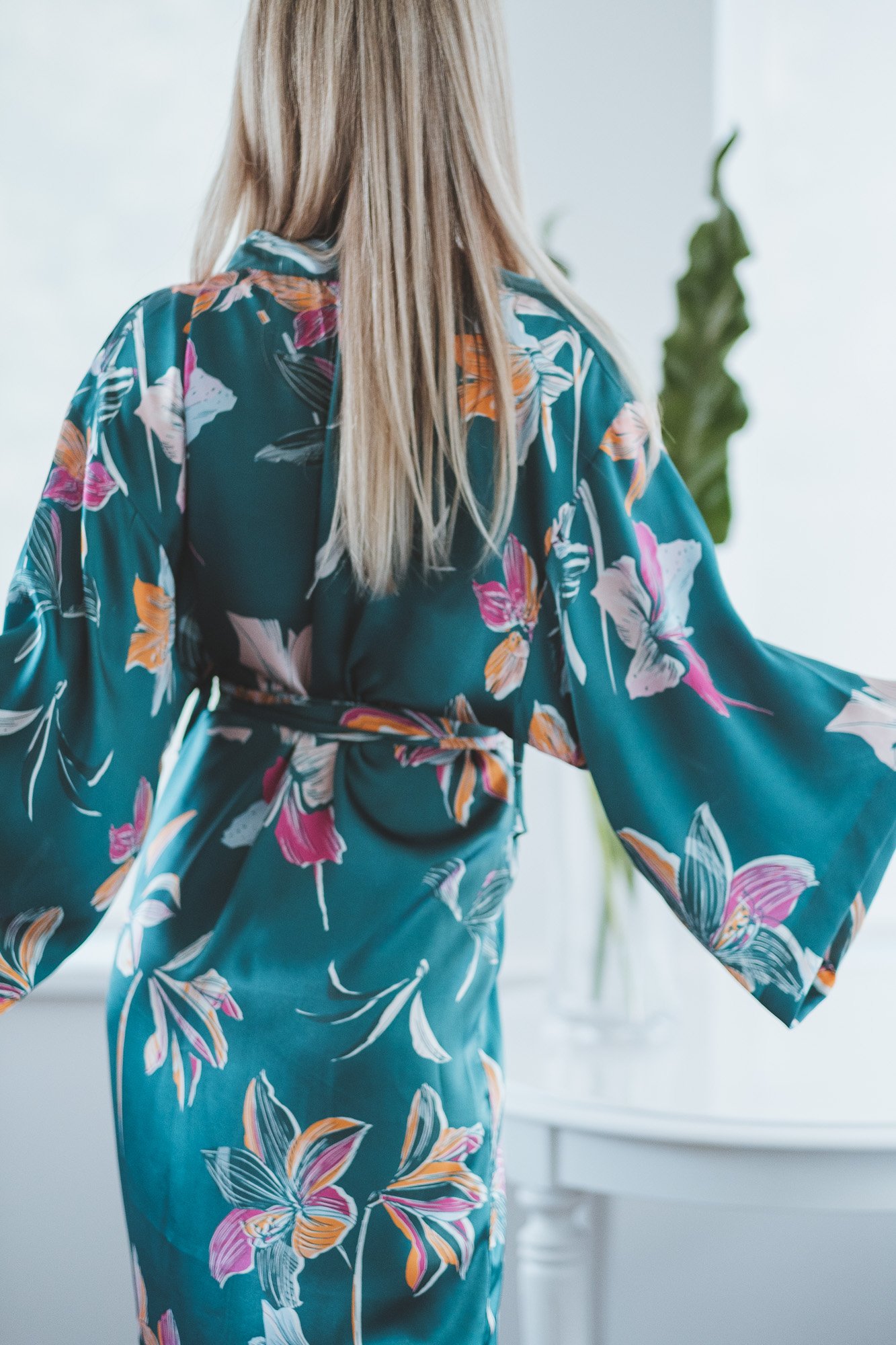 Women's Long Kimono Robe