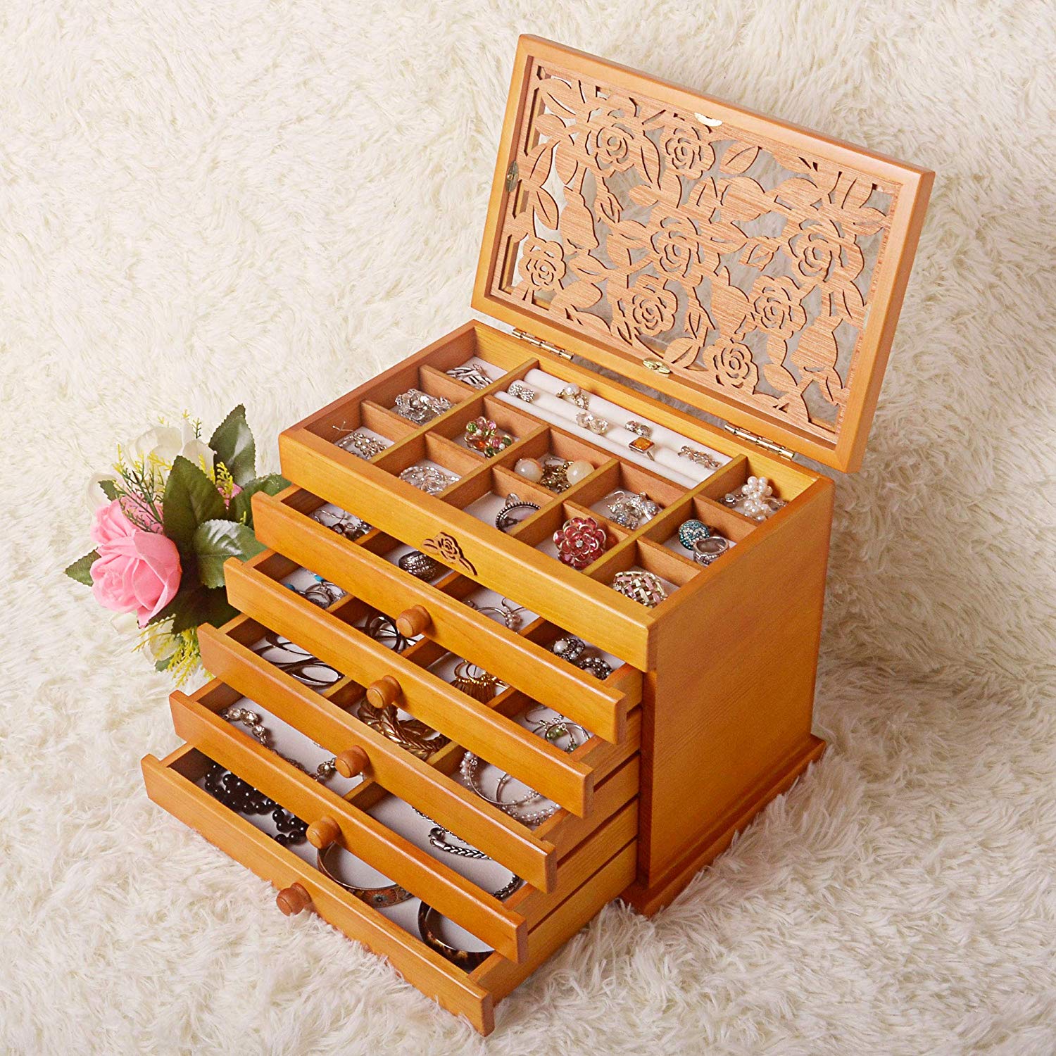 Wood Jewelry Box