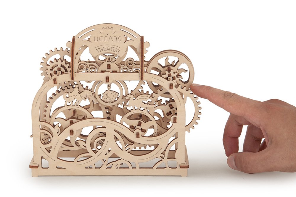 Wooden 3D Puzzle - Mechanical Theater