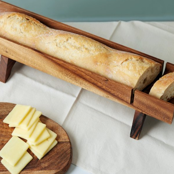 Wooden French Bread Slicer