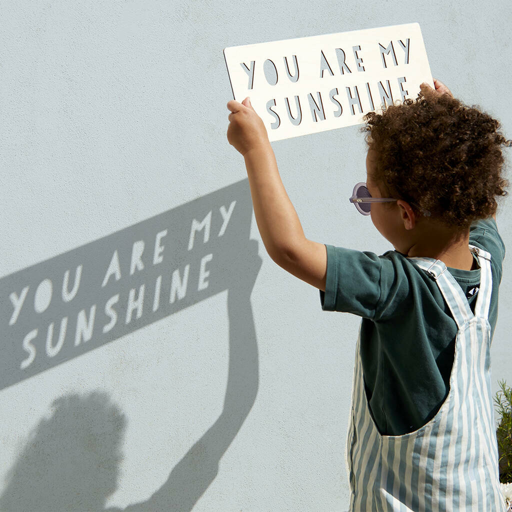 Wooden 'You Are My Sunshine' Father's Day Sign