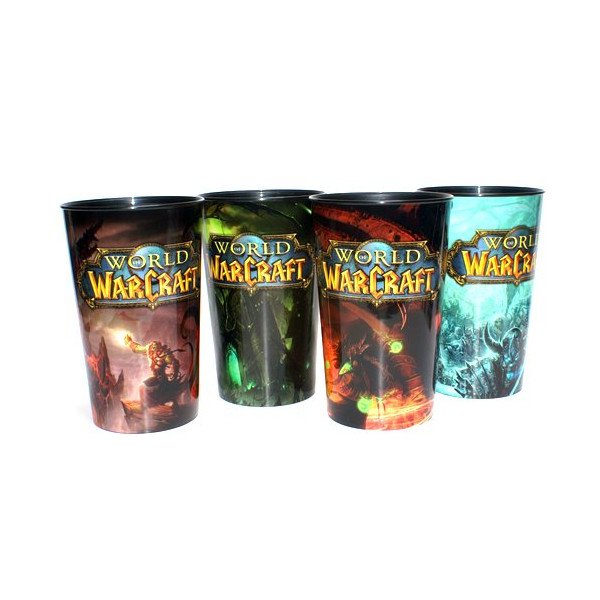 World of Warcraft Cups Set of 4