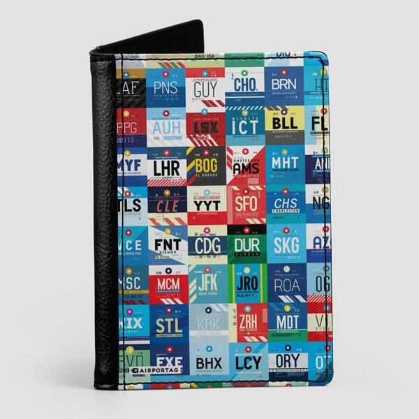 Worldwide Airports Passport Cover