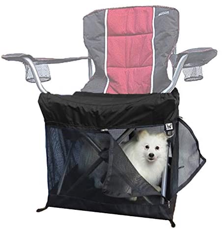 Wrapsit That Converts Lawn Chair Into A Pet Crate