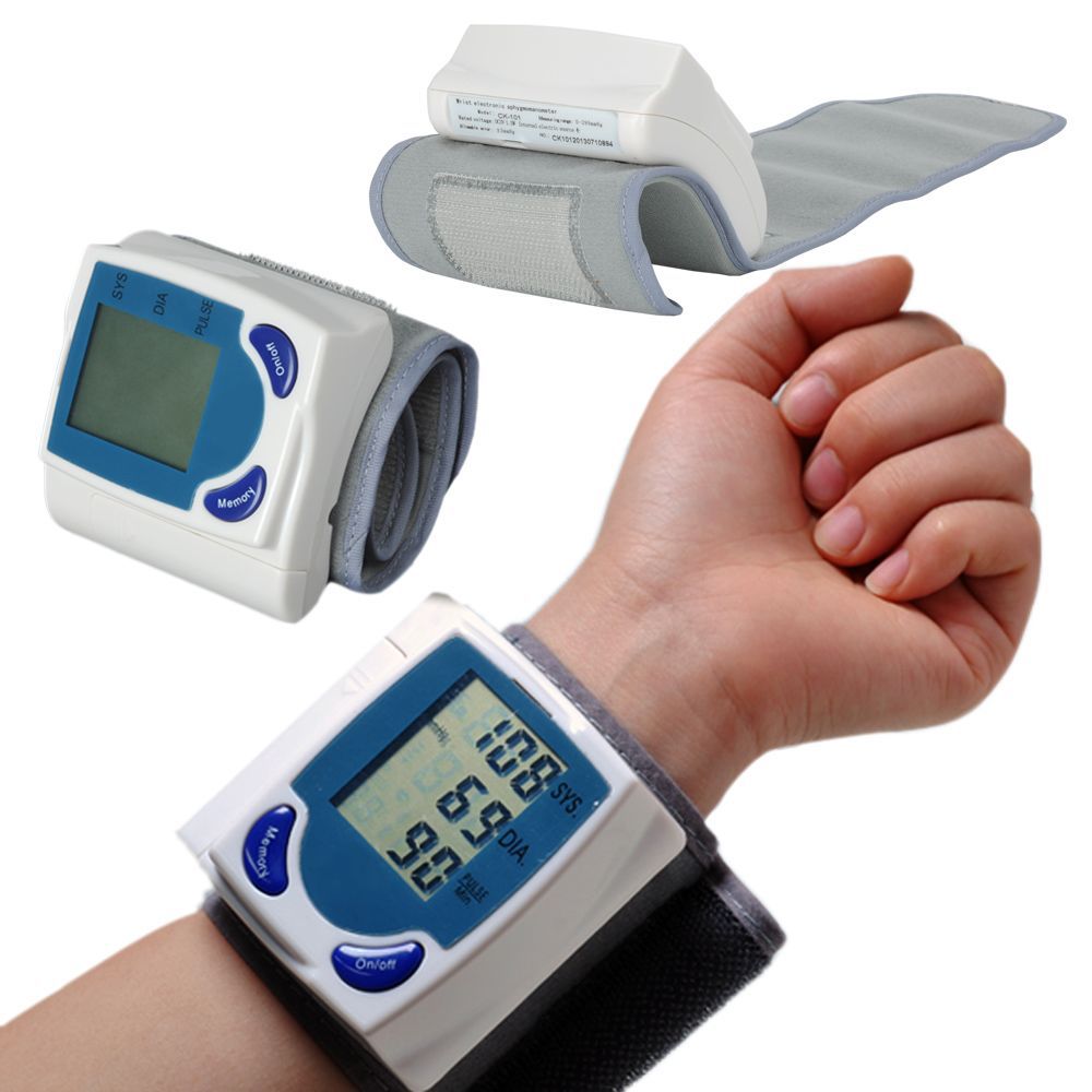 Wrist Blood Pressure Cuff Monitor