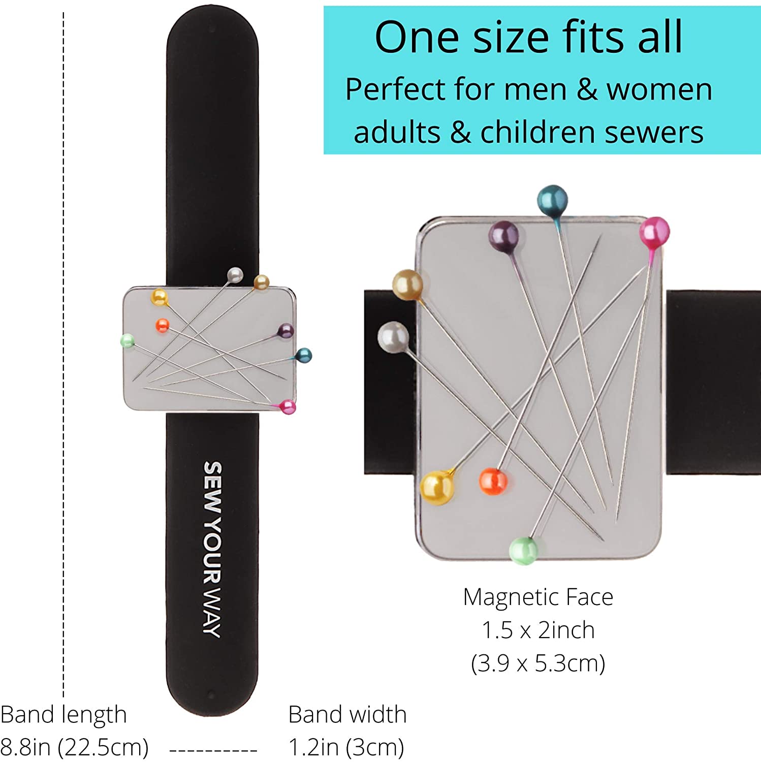 Wristband for Sewing Pins