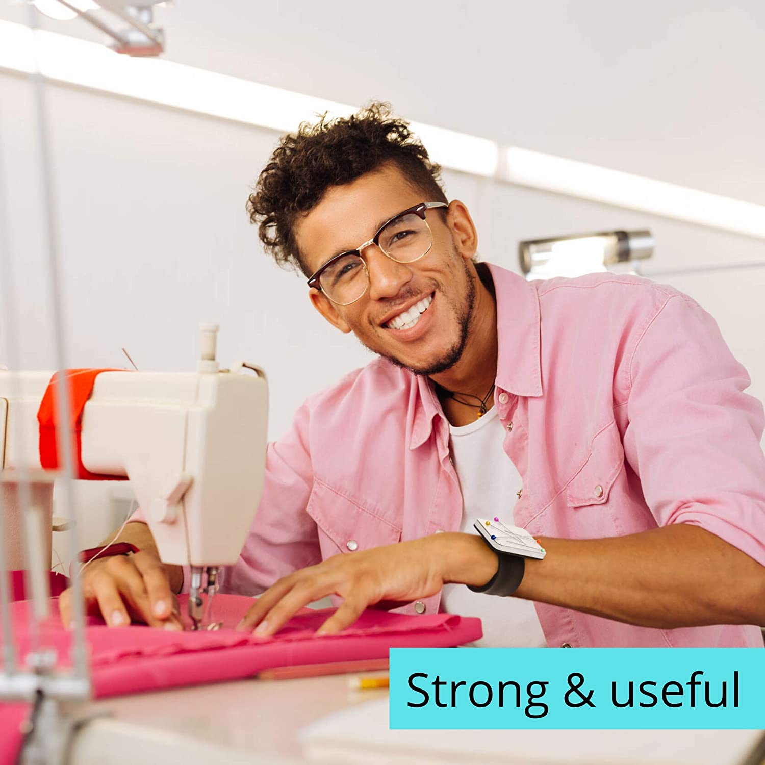 Wristband for Sewing Pins