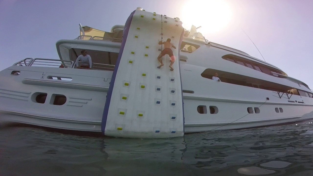 Yacht Climbing Wall