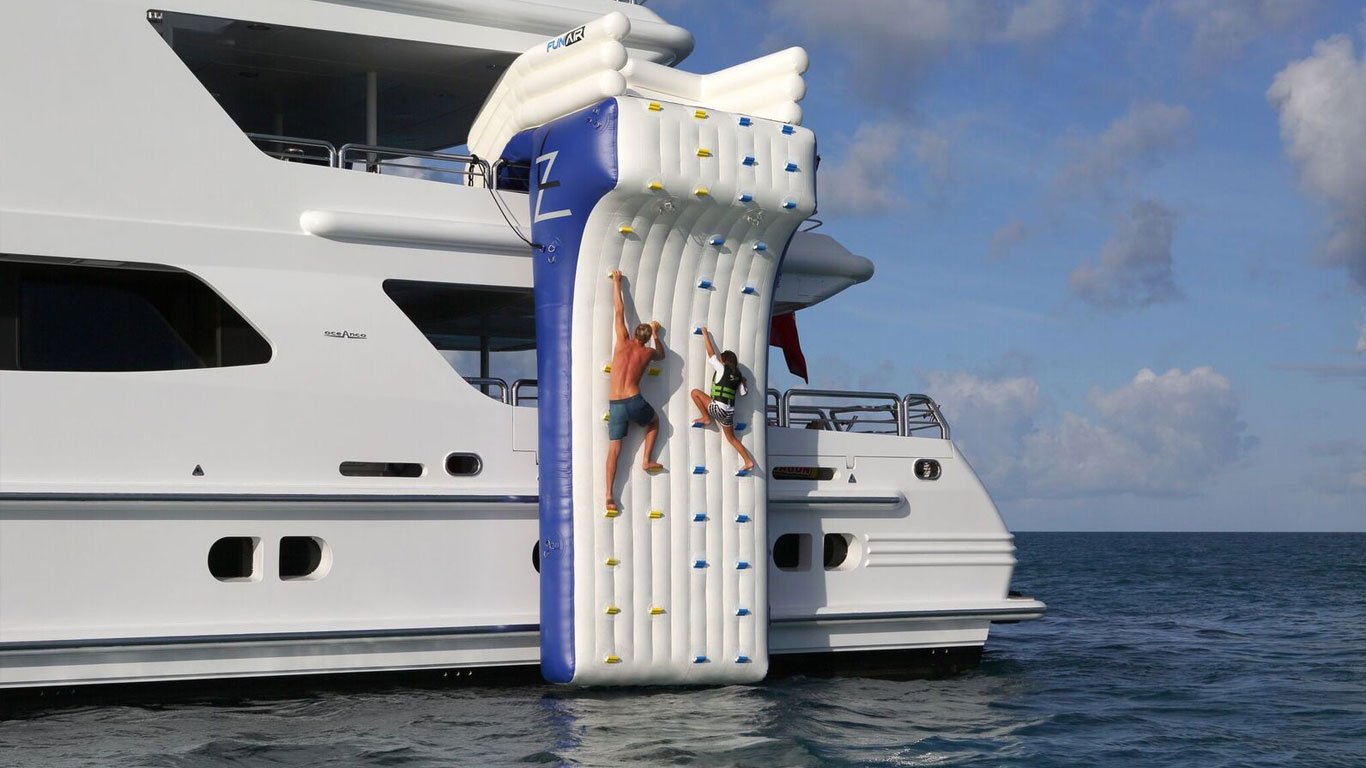 Yacht Climbing Wall