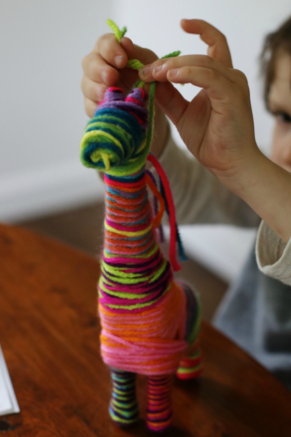Yarn Giraffes Kit