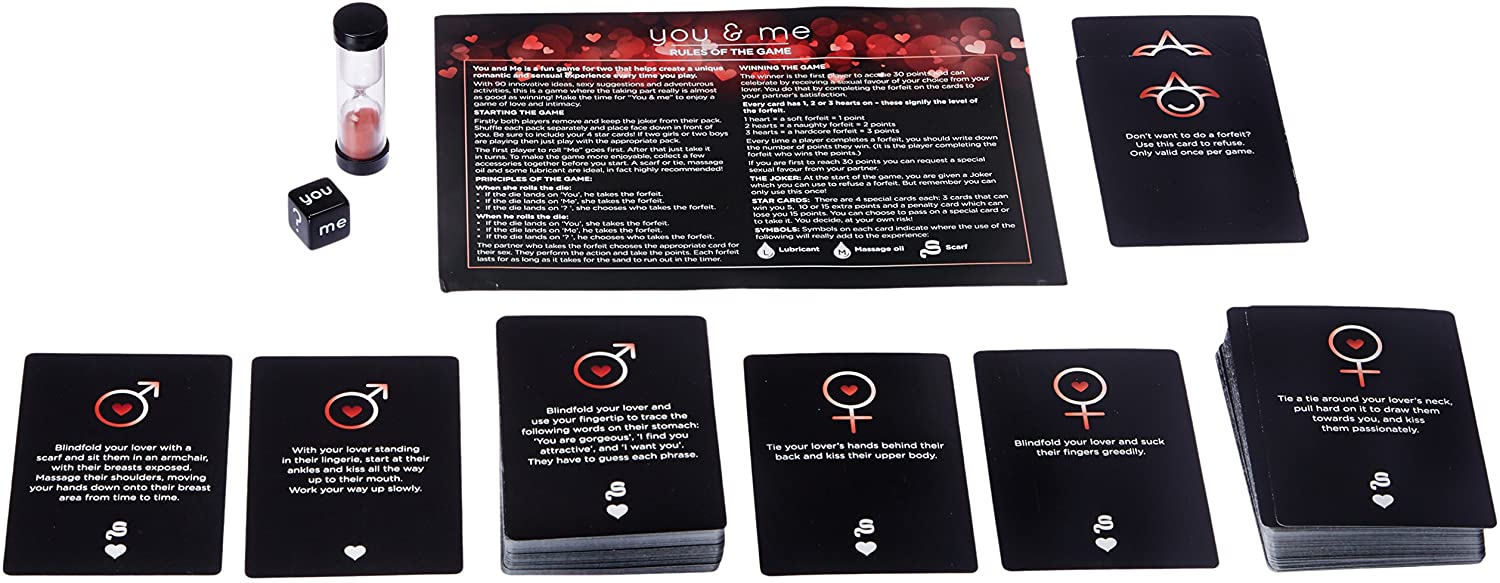  You and Me Card Game of Love and Intimacy