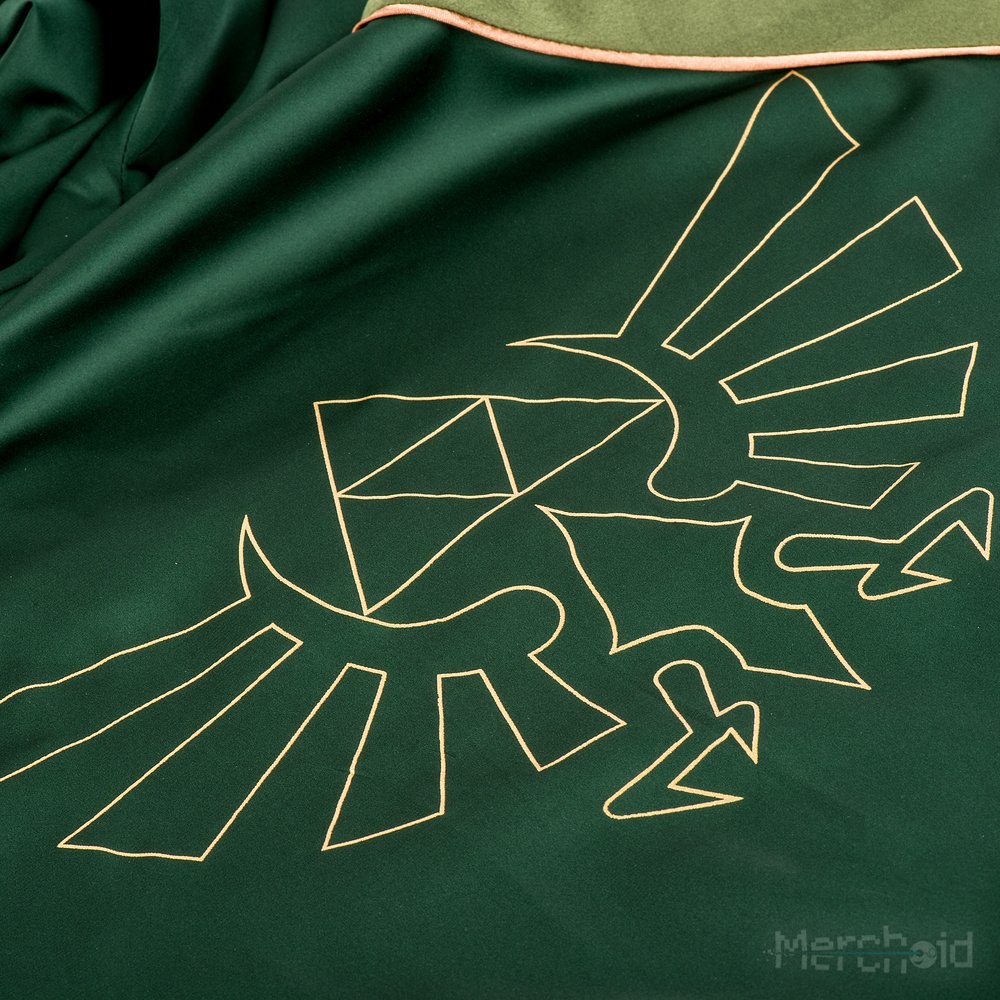 Zelda: Green Goddess Satin Robe Night Dress