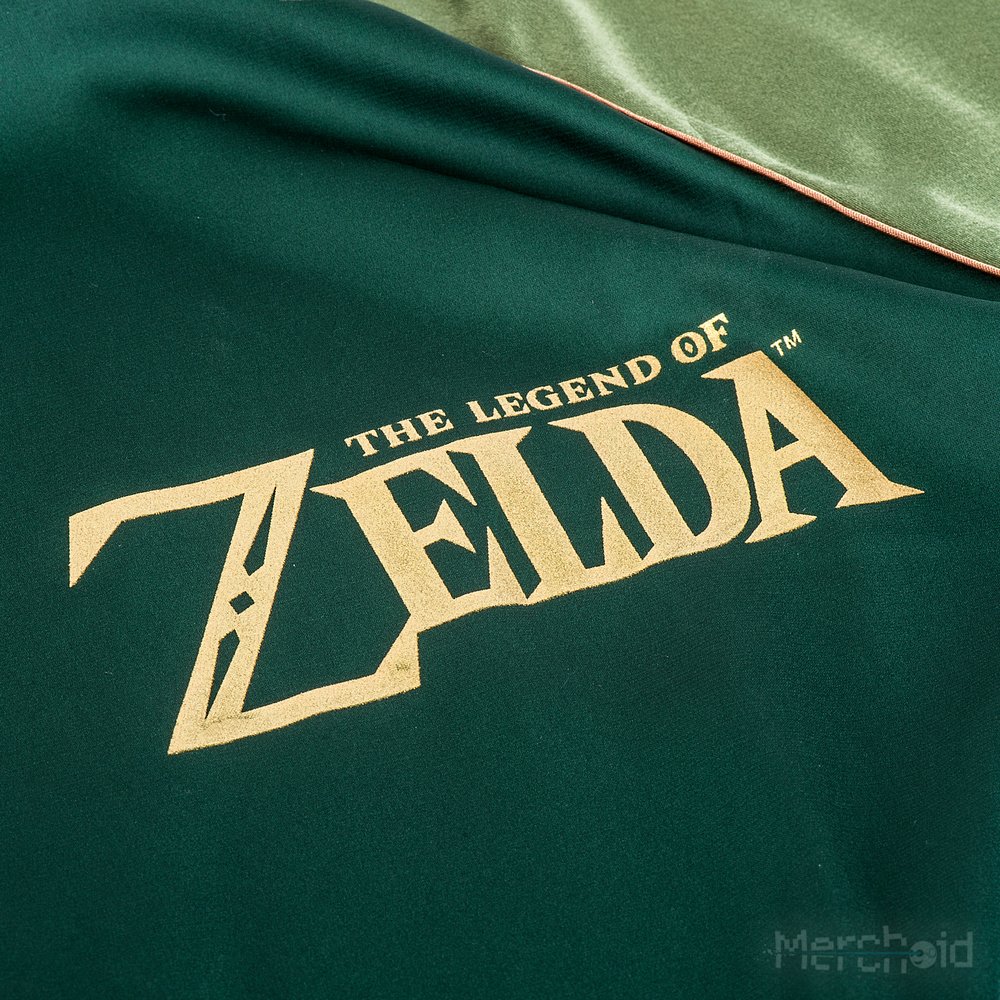 Zelda: Green Goddess Satin Robe Night Dress