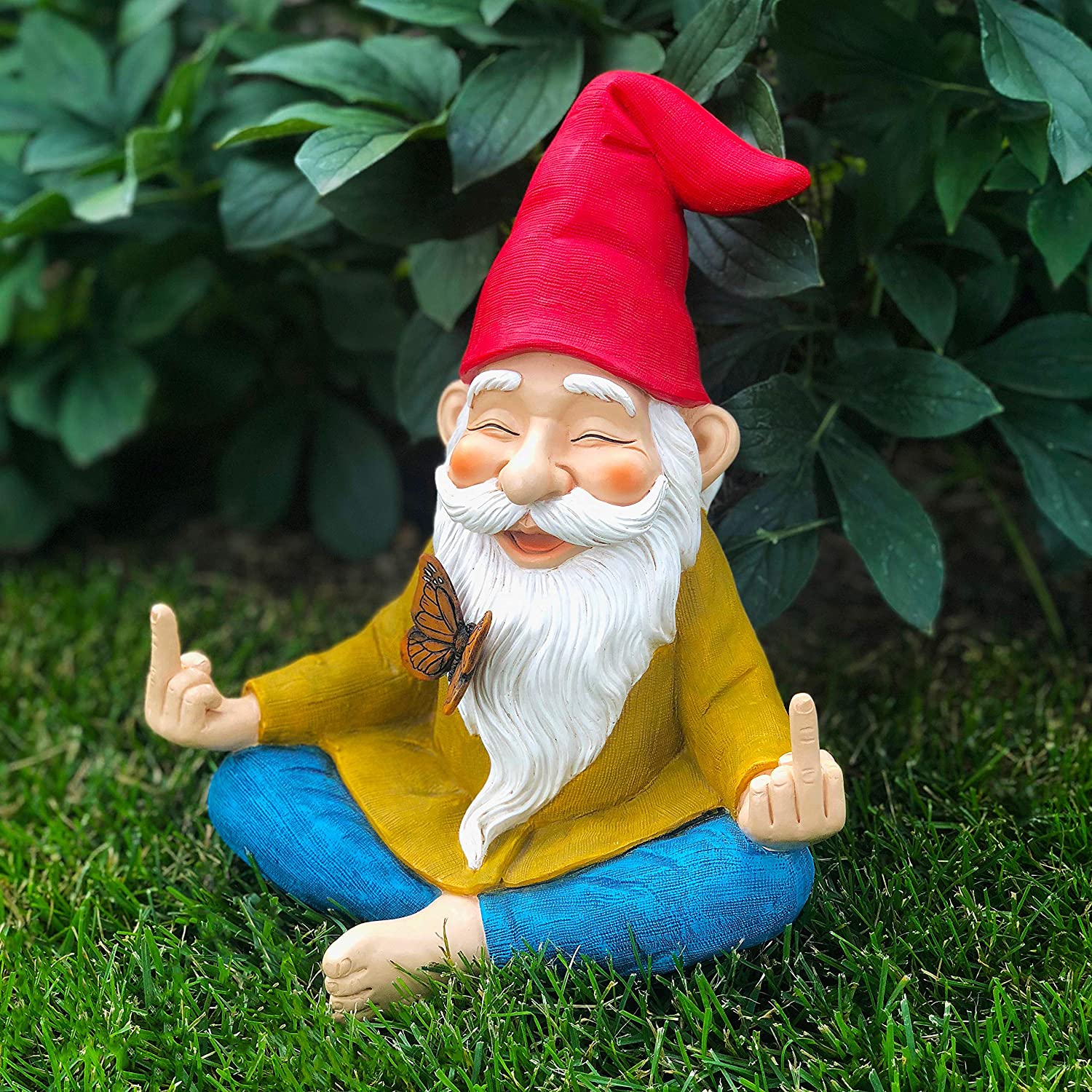 Zen Gnome Statue