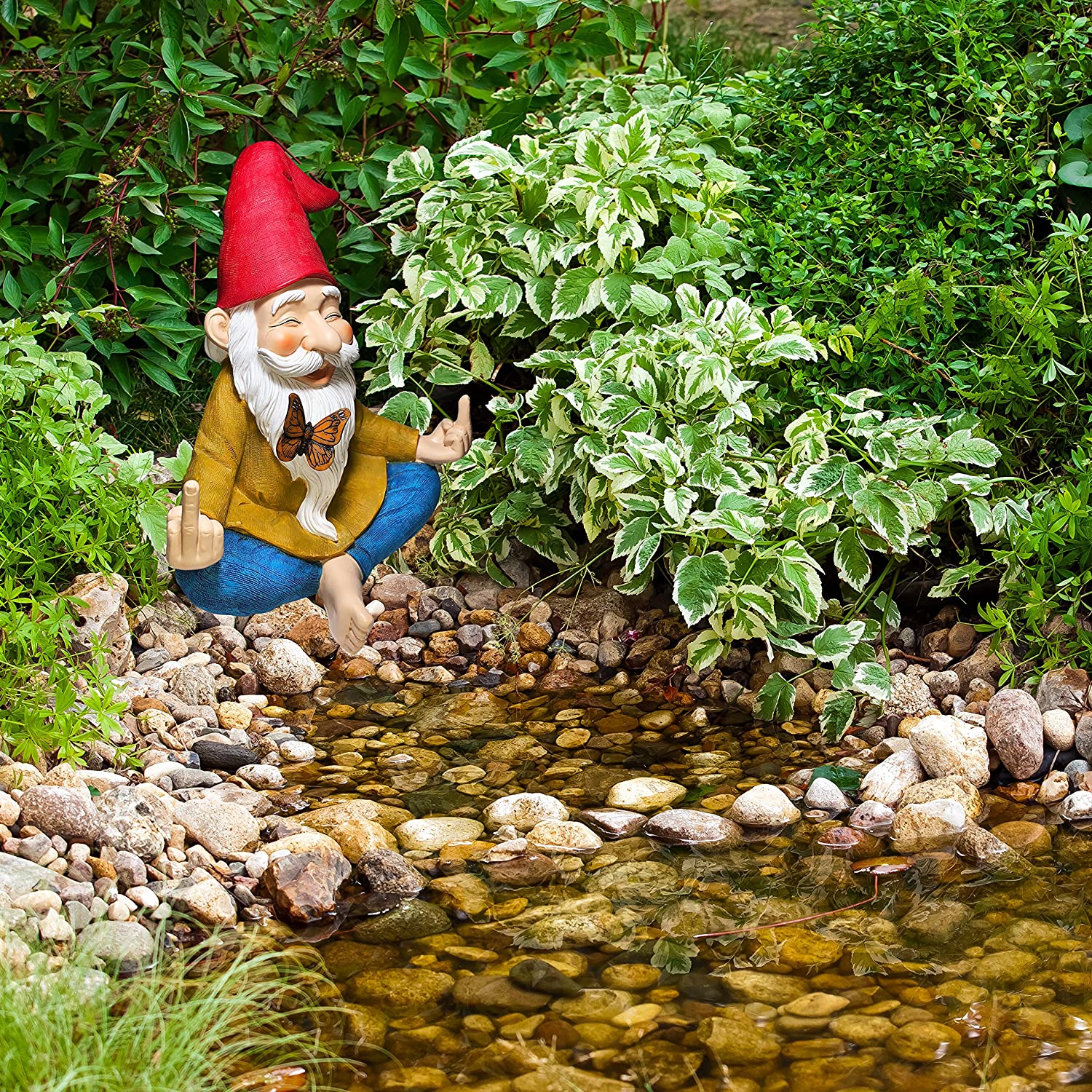 Zen Gnome Statue