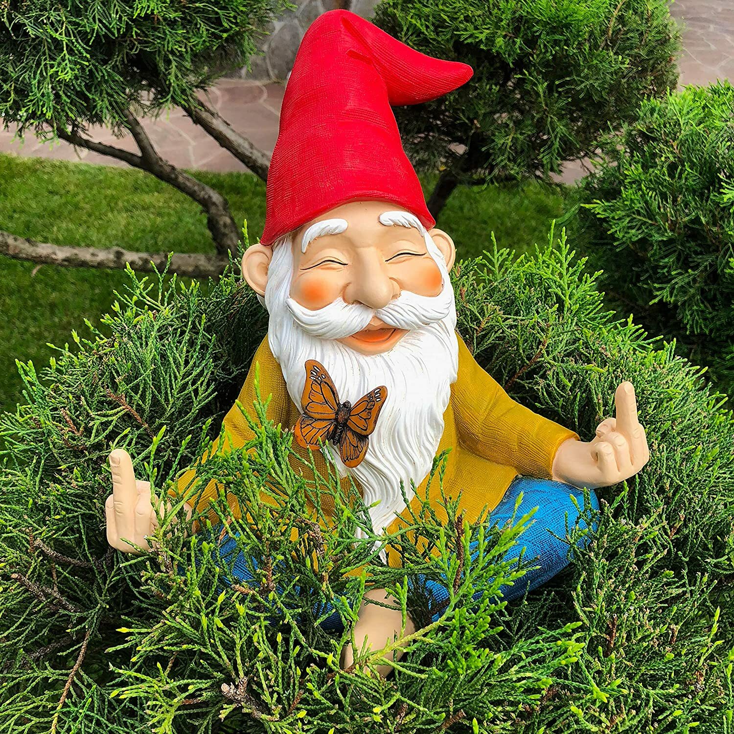 Zen Gnome Statue