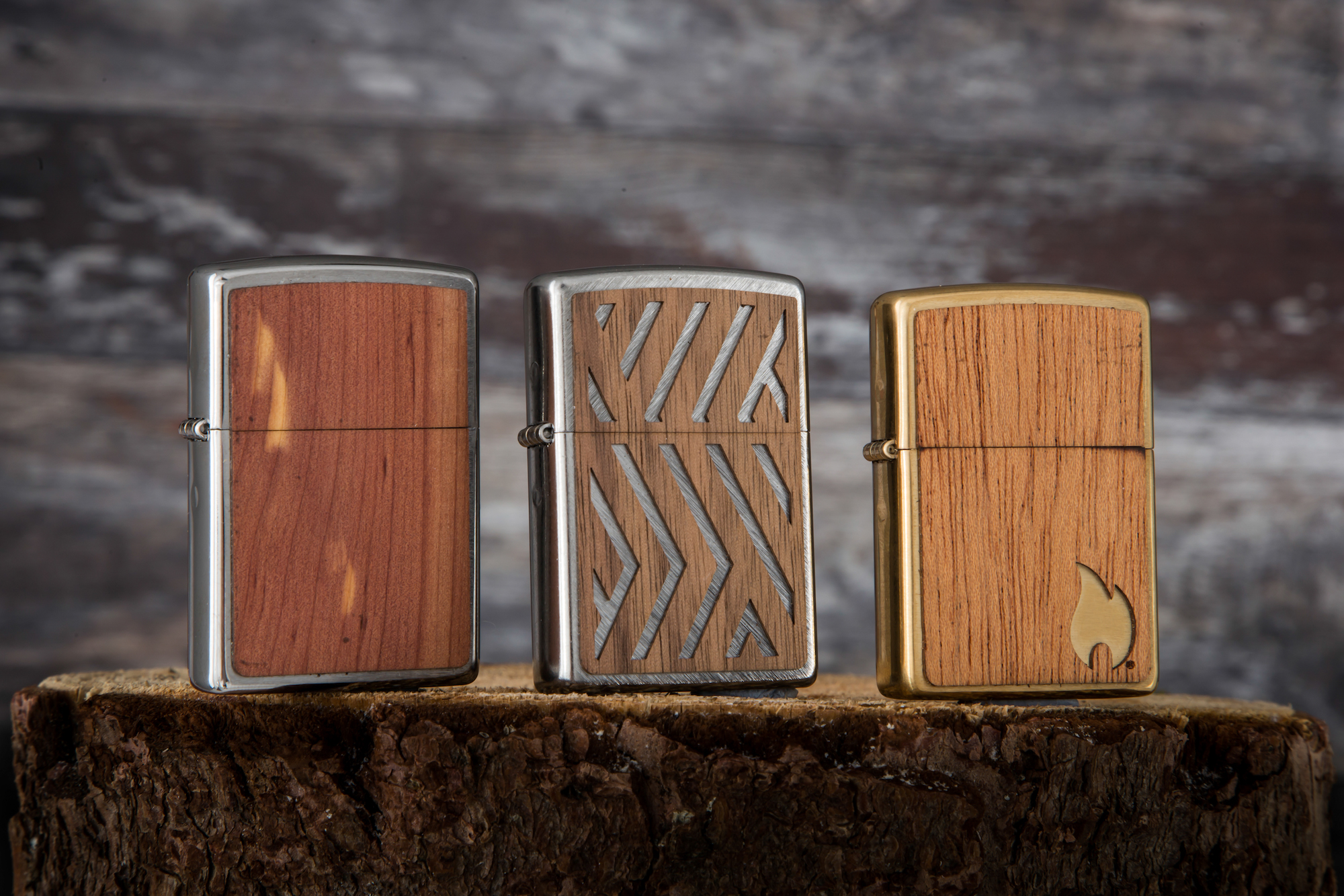 Zippo Wooden Lighter