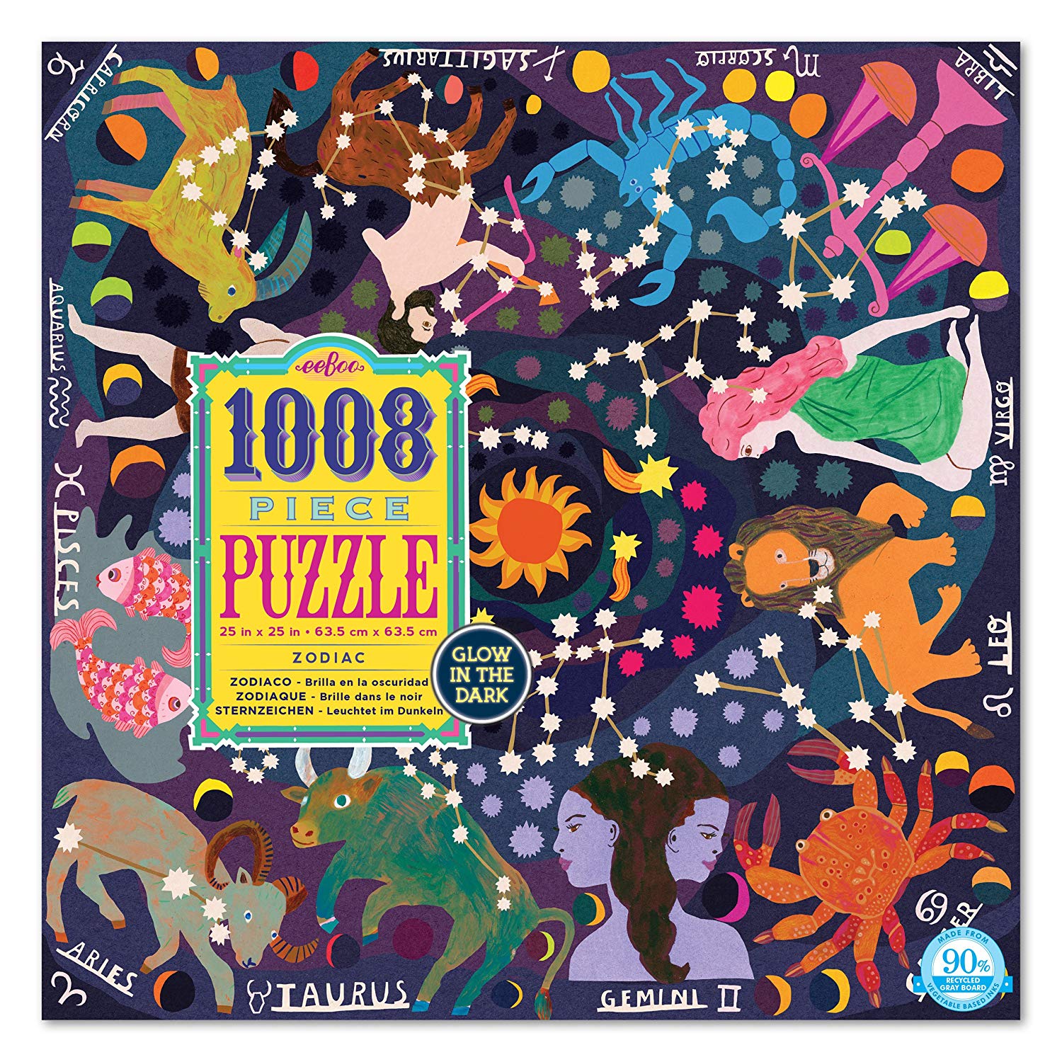 ​Zodiac Glow In The Dark Puzzle