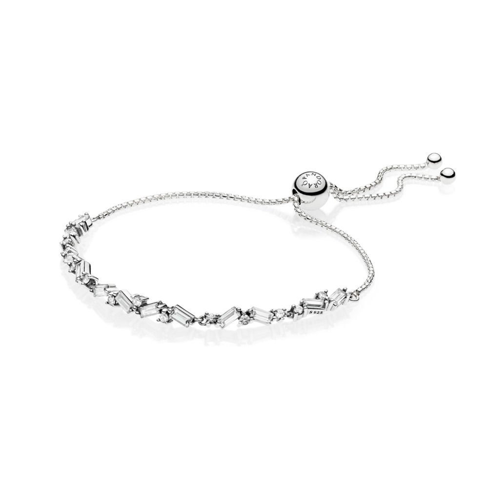 Glacial Beauty Silver Bracelet