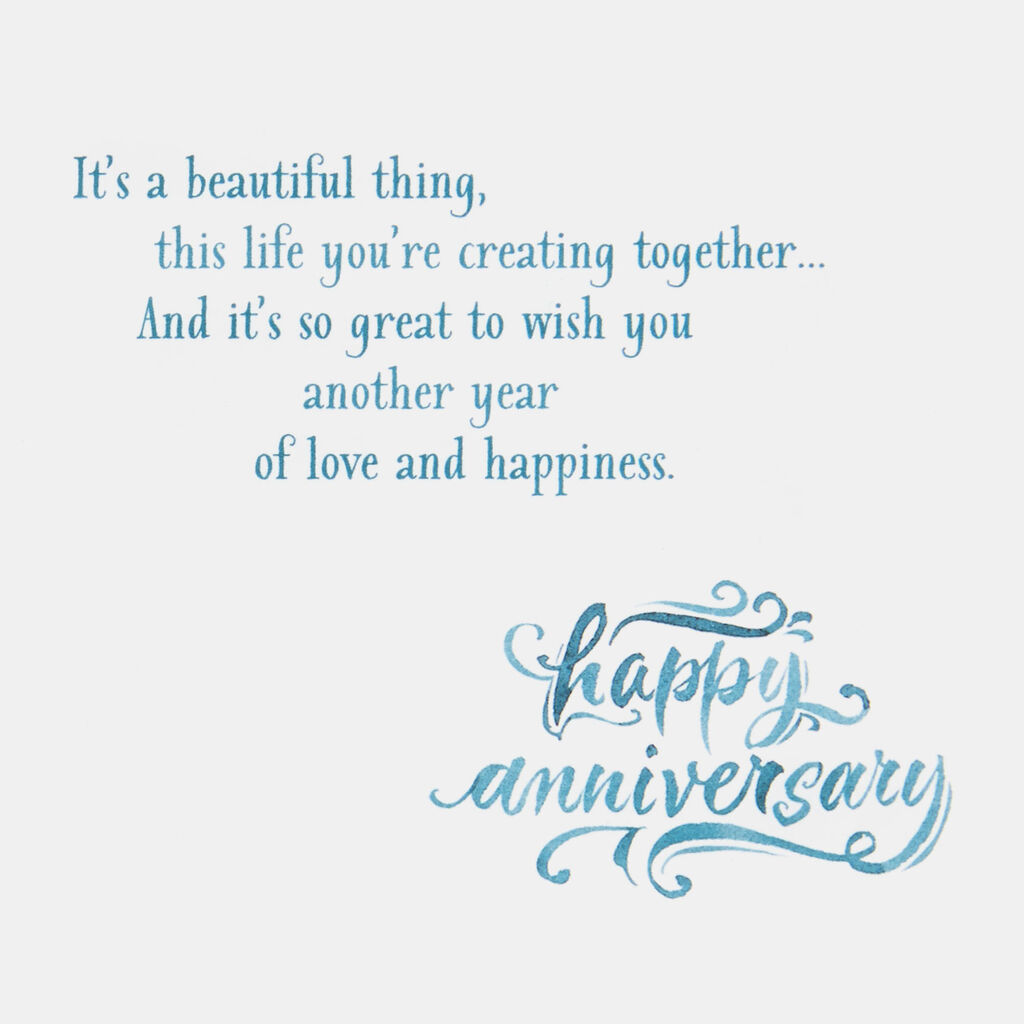 Anniversary Card For Son and His Wife