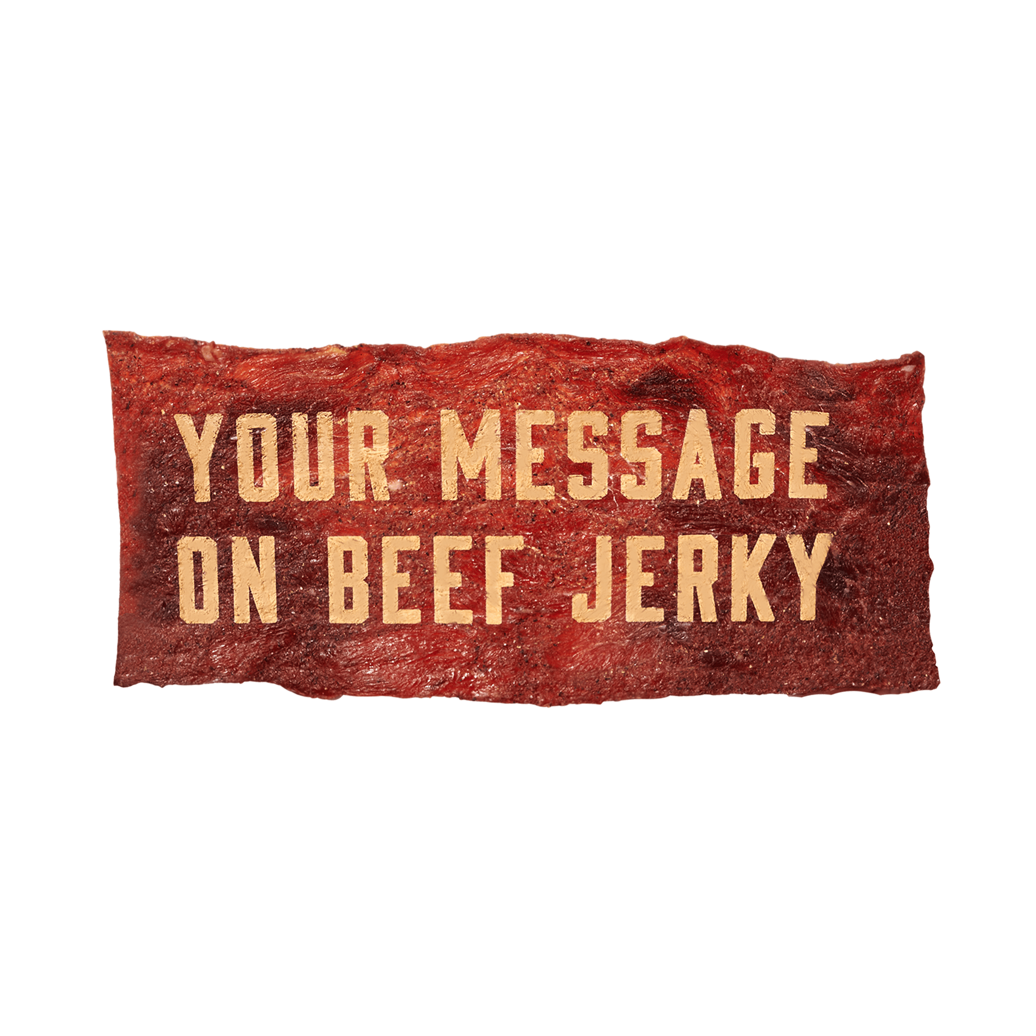 Beef Jerky Personalized Card