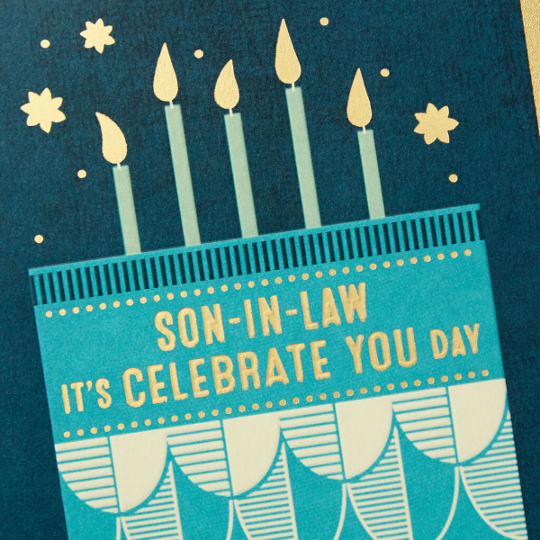 Celebrate You Day Birthday Card for Son-in-Law