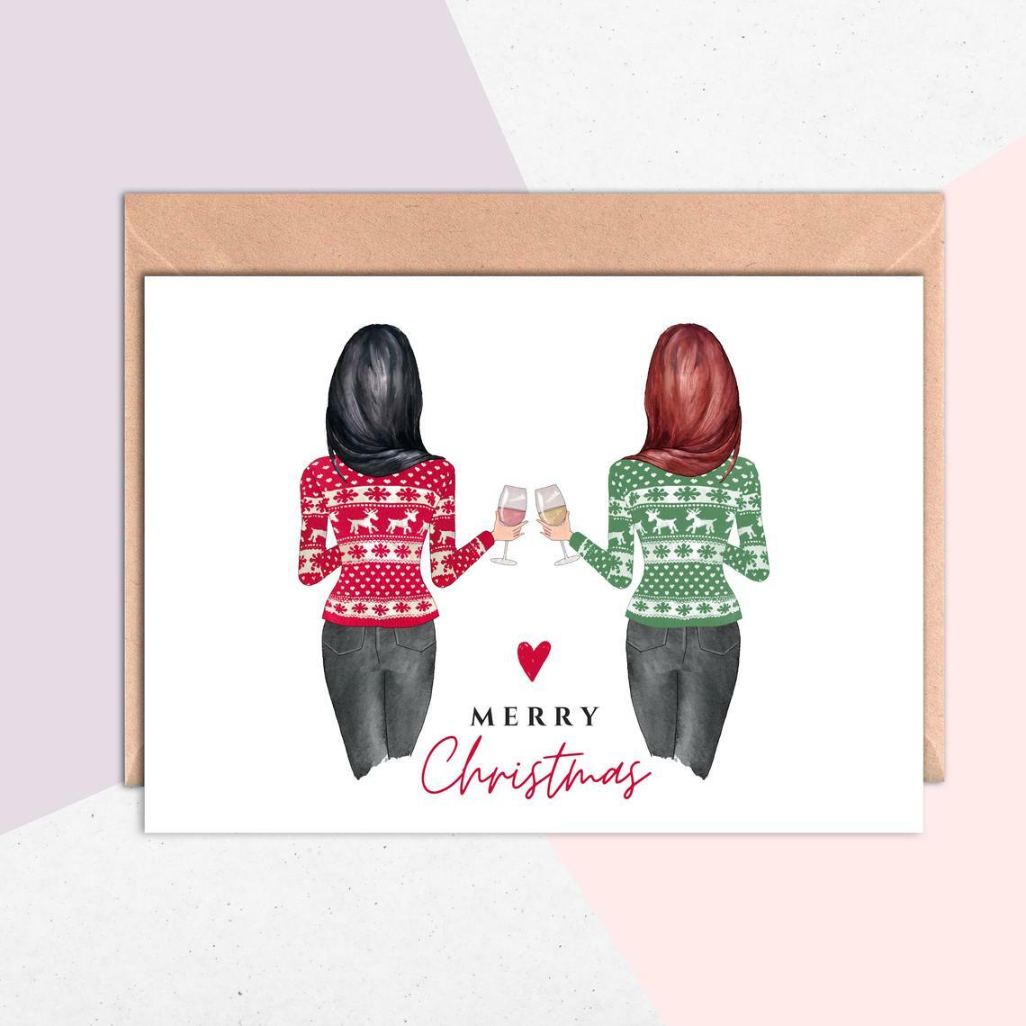 Christmas Card for Sister