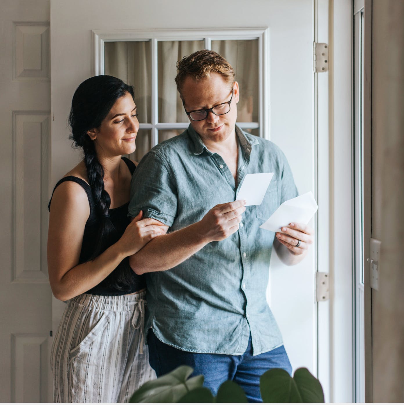 Digitally Created Handwritten Card