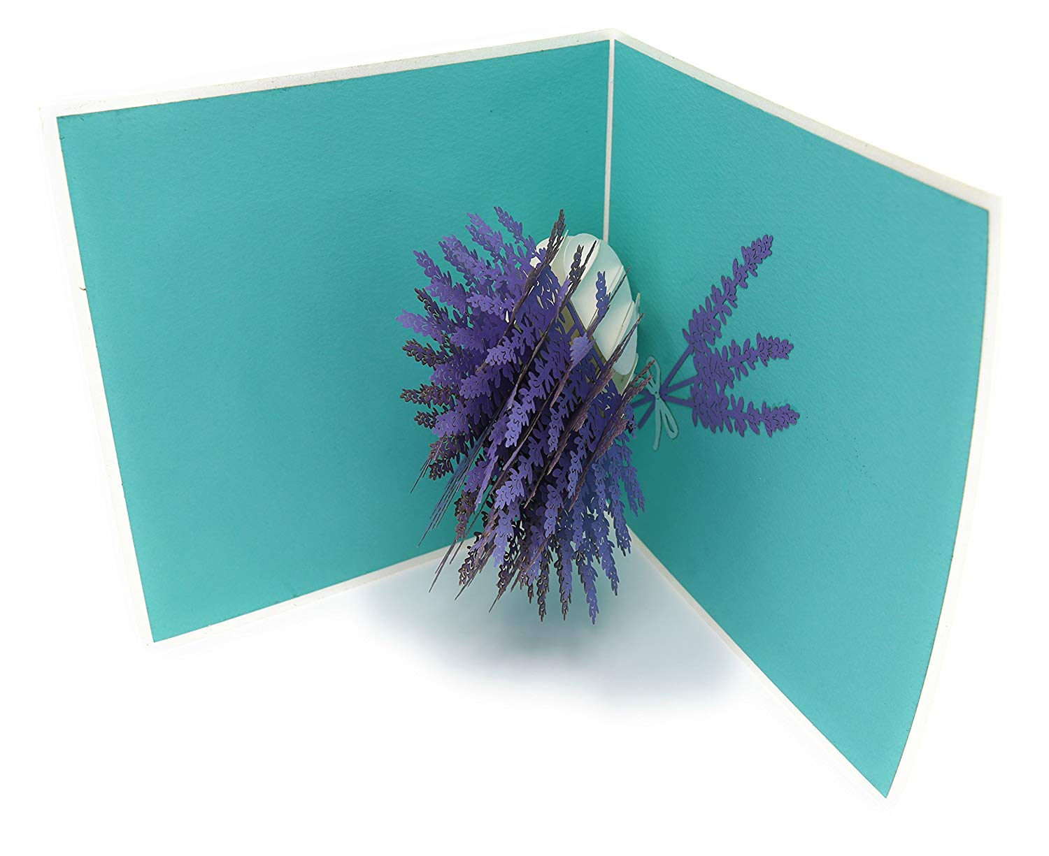 French Lavender Pop Up Card