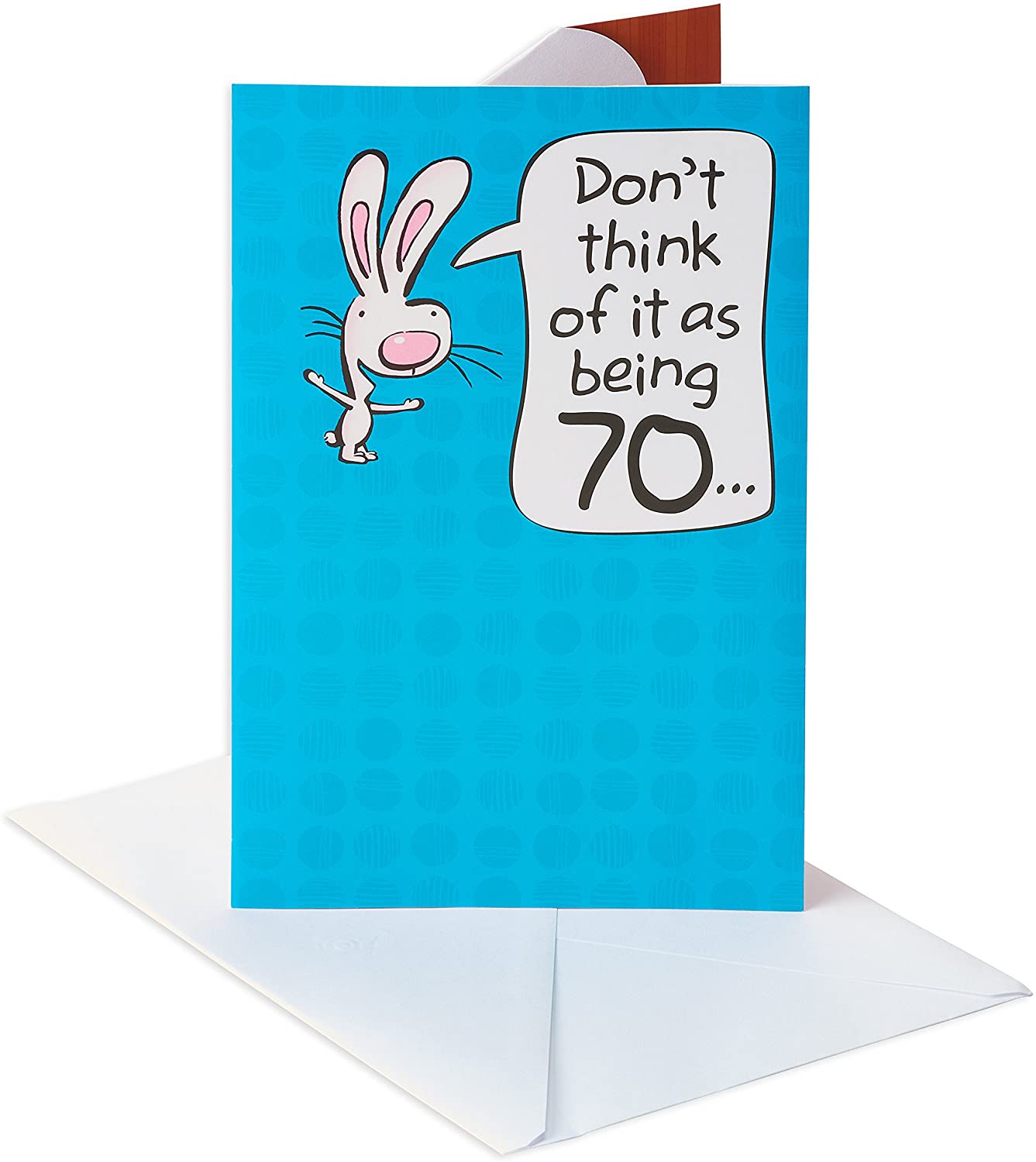 Funny 70th Birthday Card