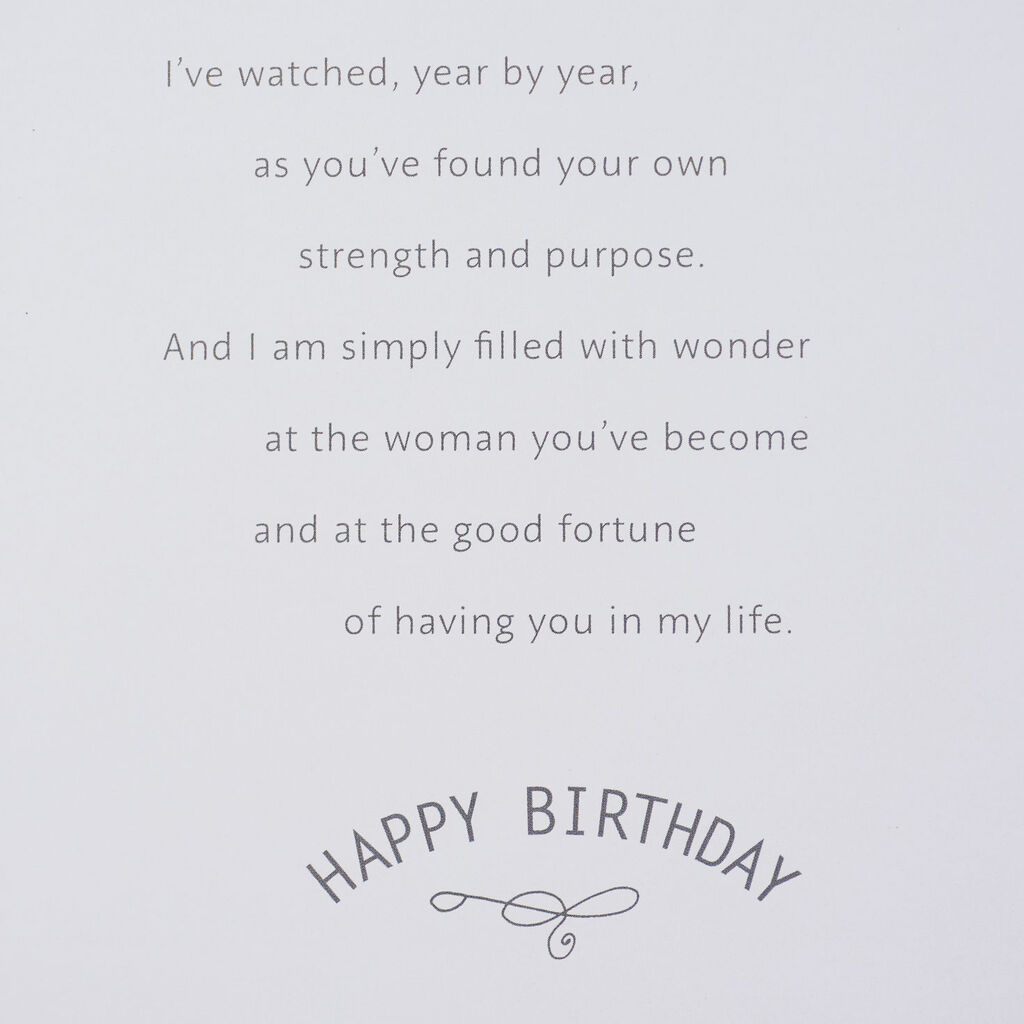 Granddaughter You Are a Wonder Birthday Card