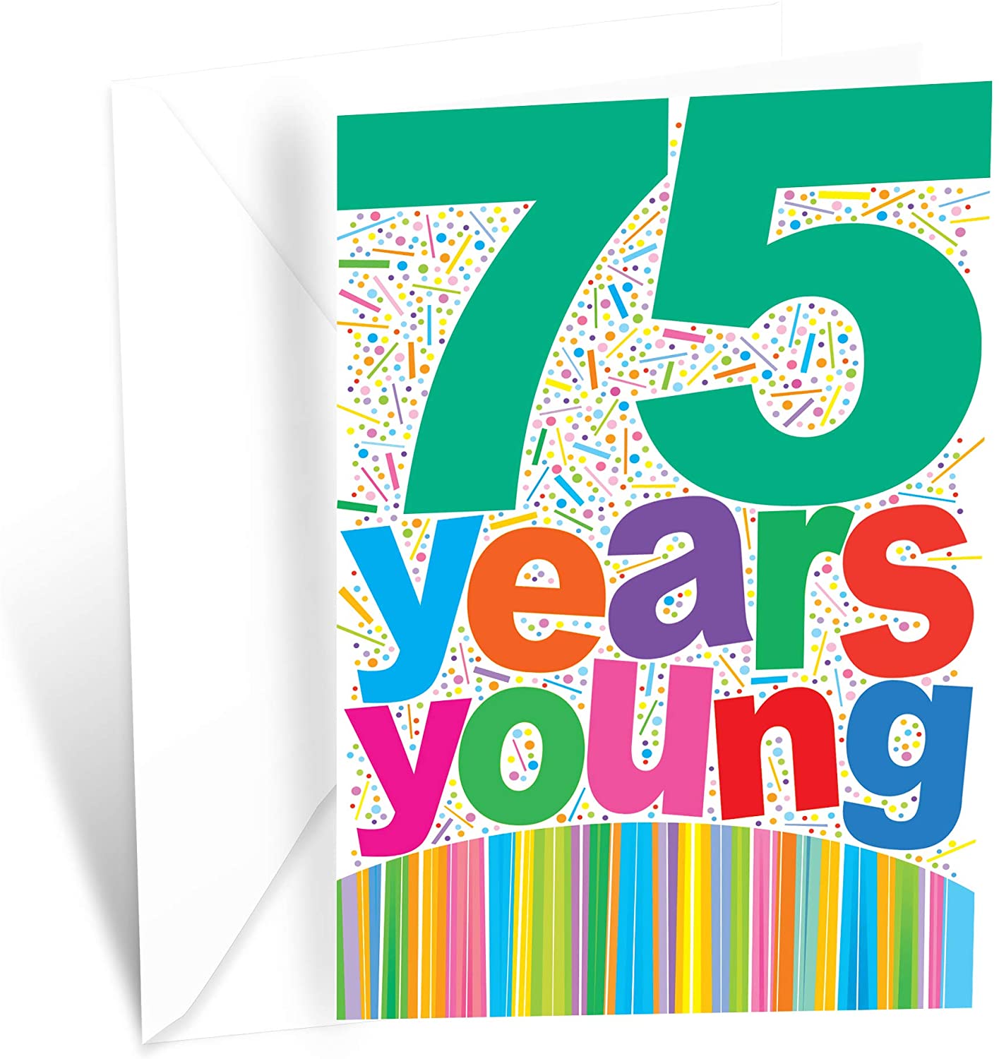 Happy 75th Birthday Greeting Card