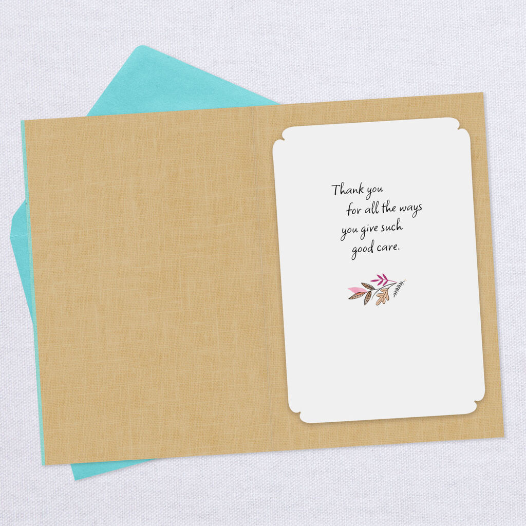 Healing Hands and Heart Nurses Day Card