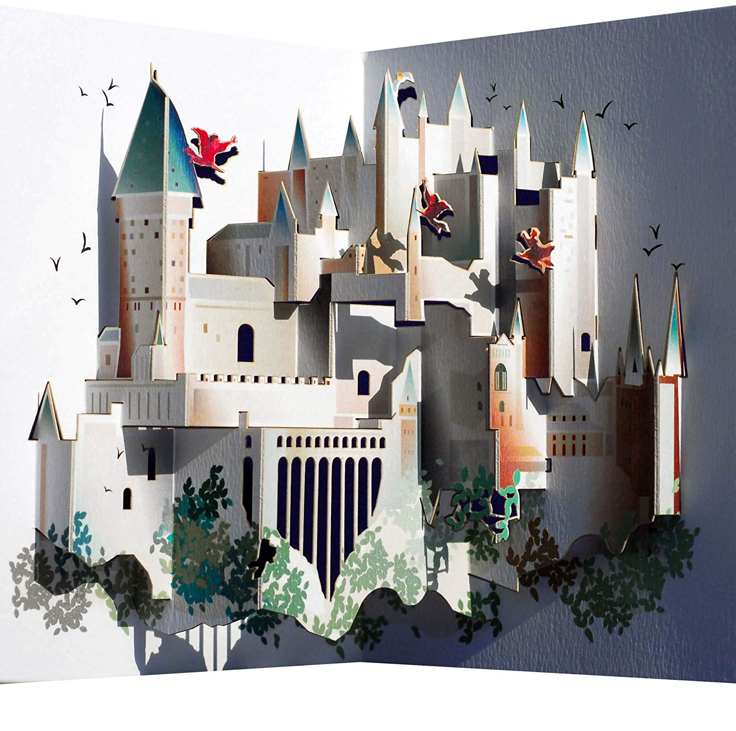 Hogwarts Castle 3D Pop Up Greeting Card