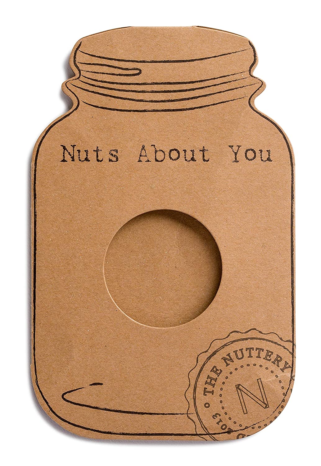 "Nuts About You" Nuts Greeting Card