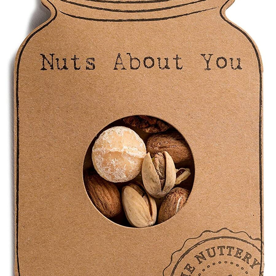 "Nuts About You" Nuts Greeting Card